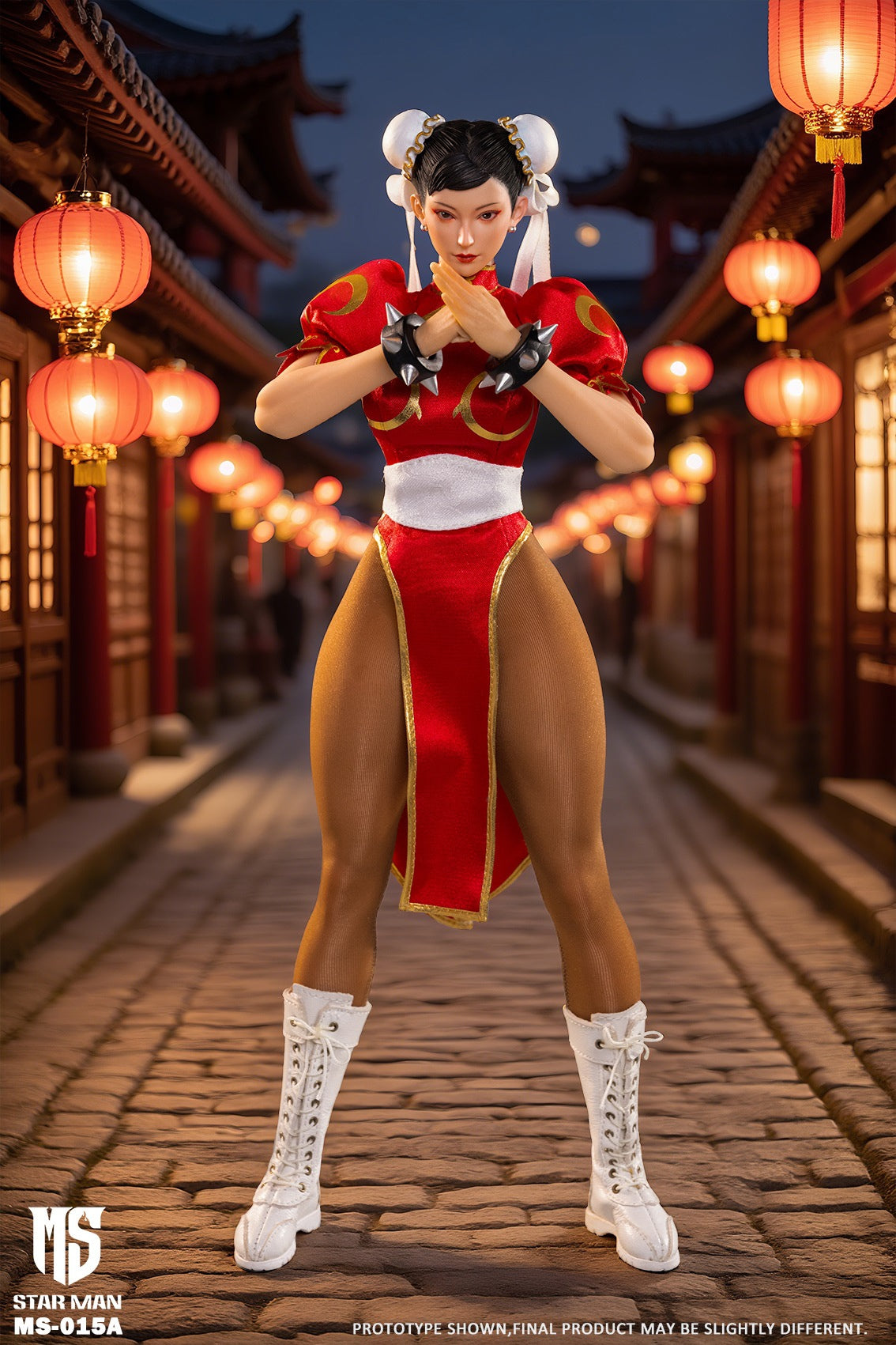 STAR MAN MS-015 - Chun Li - Red Version/Pink Version/Purple Cheongsam Version