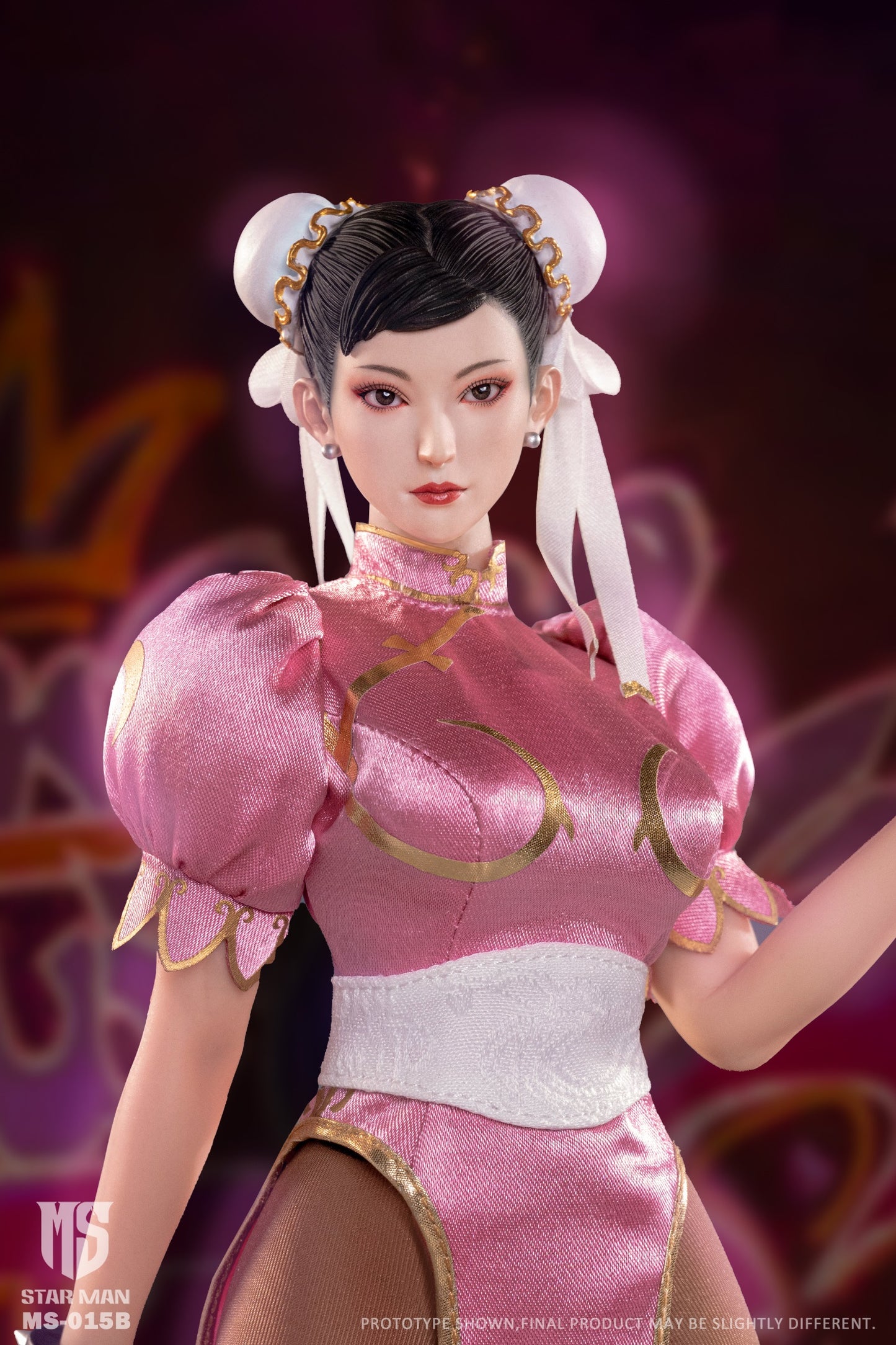 STAR MAN MS-015 - Chun Li - Red Version/Pink Version/Purple Cheongsam Version