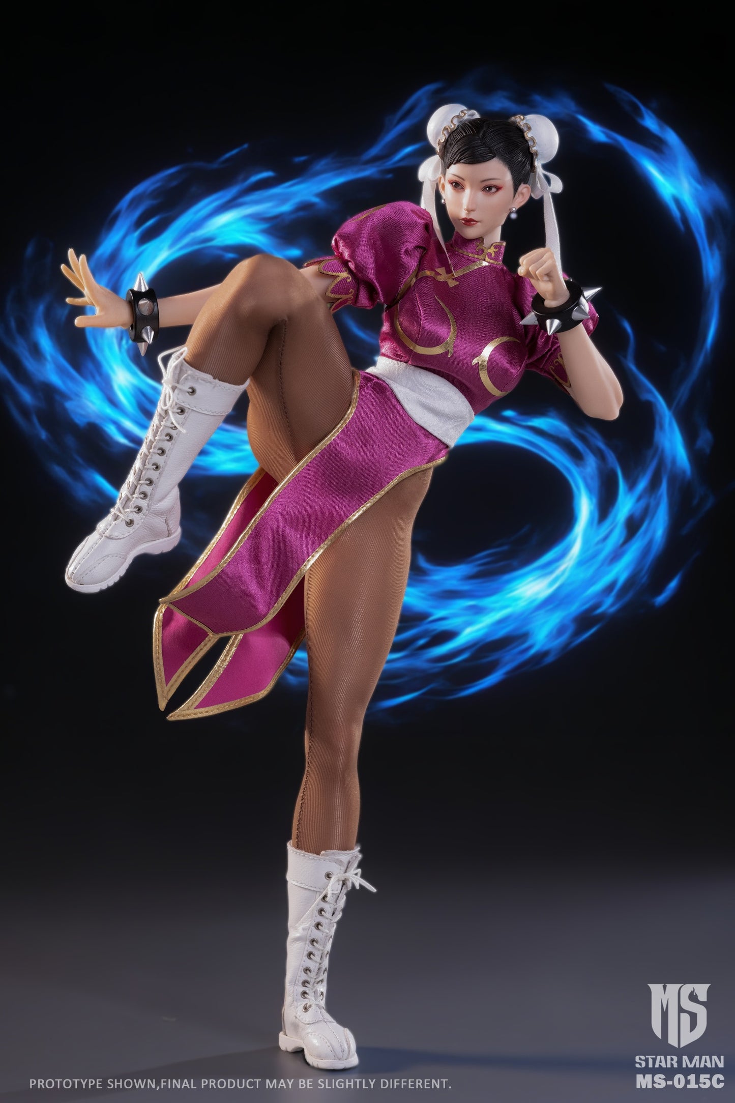 STAR MAN MS-015 - Chun Li - Red Version/Pink Version/Purple Cheongsam Version