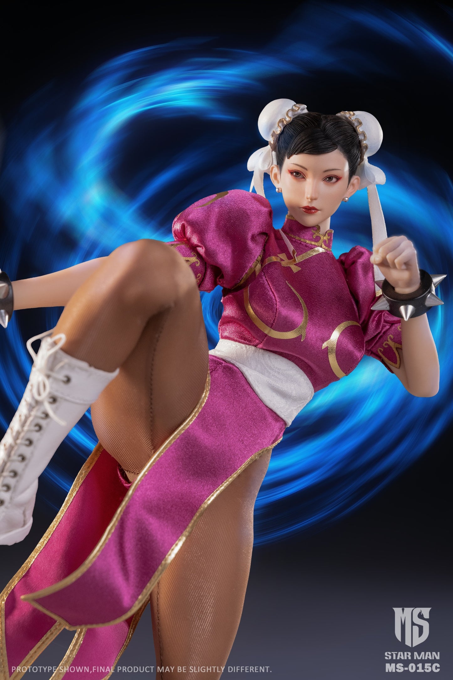 STAR MAN MS-015 - Chun Li - Red Version/Pink Version/Purple Cheongsam Version